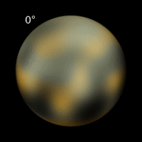 "Pluto animiert 200px" by Aineias, NASA, ESA, and M. Buie (Southwest Research Institute)derivative work: Aineias, Ilmari Karonen - Pluto_hubble_photomap.jpg via Pluto_animiert.gif. Licensed under Public Domain via Wikimedia Commons - http://commons.wikimedia.org/wiki/File:Pluto_animiert_200px.gif#mediaviewer/File:Pluto_animiert_200px.gif