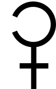 Astronomical symbol for Ceres. From wikimedia commons.