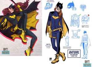 Batgirl's new look, from artist Babs Tarr and writer Cameron Stewart.