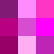 Magenta, and its neighbours.