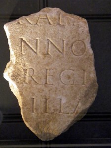 Inscription dedicated to Apollo Grannus from Grand in France. (Photo by Carole Raddato, Flickr) 