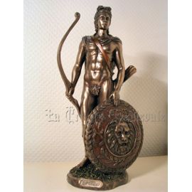 Apollo, like Borvo, carries a bow.