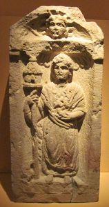 Nantosuelta and her dove-cote. Photo by QuartierLatin1968 - Wikipedia.