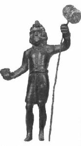 Bronze image of Sucellus from France.