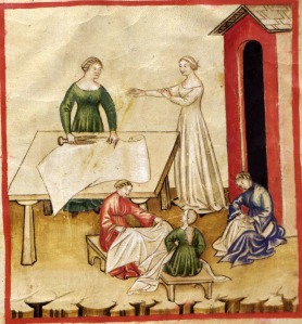 medieval flax production